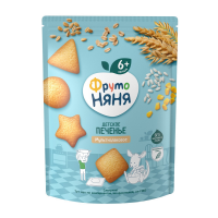 ПРОДУКТЫ ДЛЯ ДЕТЕЙ Фруто Фруто Няня печенье детское мультизлаковое 6+м. 120г